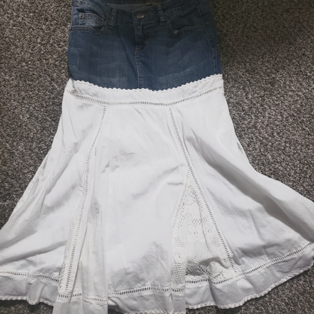 White skirt size 1